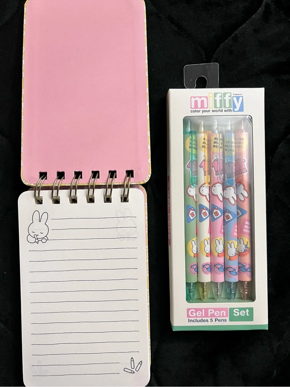 MIFFY Gel Pens & Notebook Bundle
